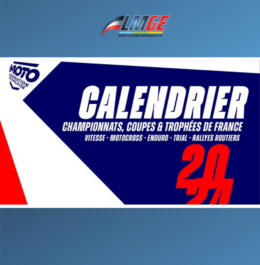 FFM – CALENDRIER NATIONAL 2024