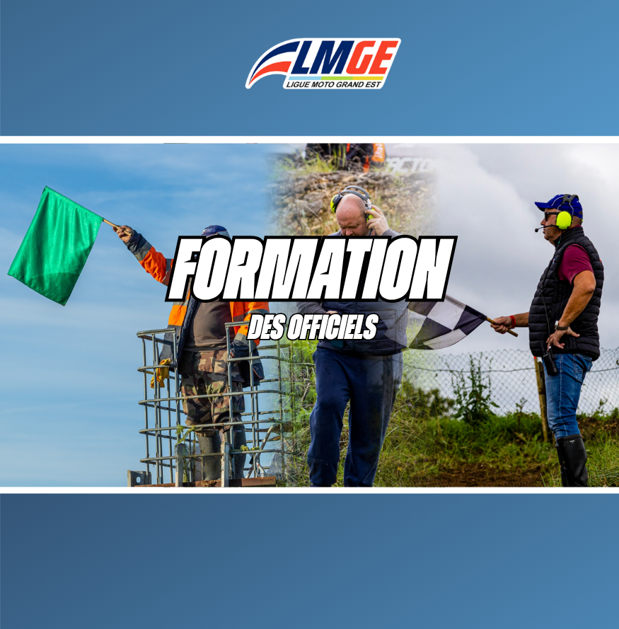 LMGE – FORMATION DES OFFICIELS