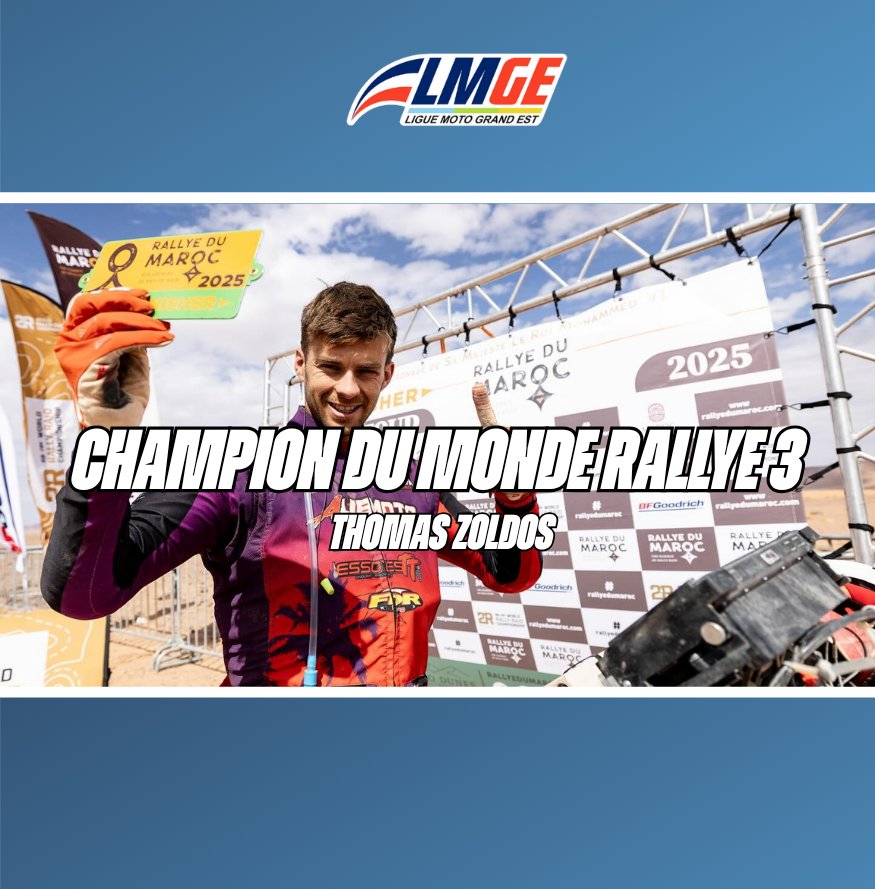 🏆🌍 THOMAS ZOLDOS – CHAMPION DU MONDE RALLYE 3 !